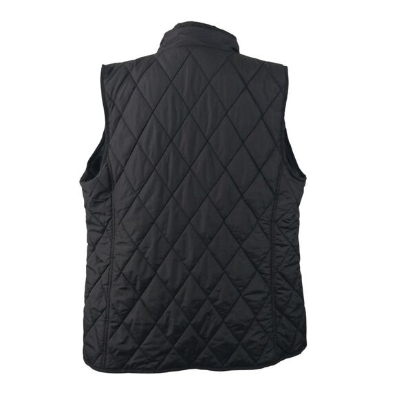 KENNETH COLE! AWESOME SLEEK BLACK QUILTED THERMAL OVERSIZED VEST! SZ L - Picture 6 of 10